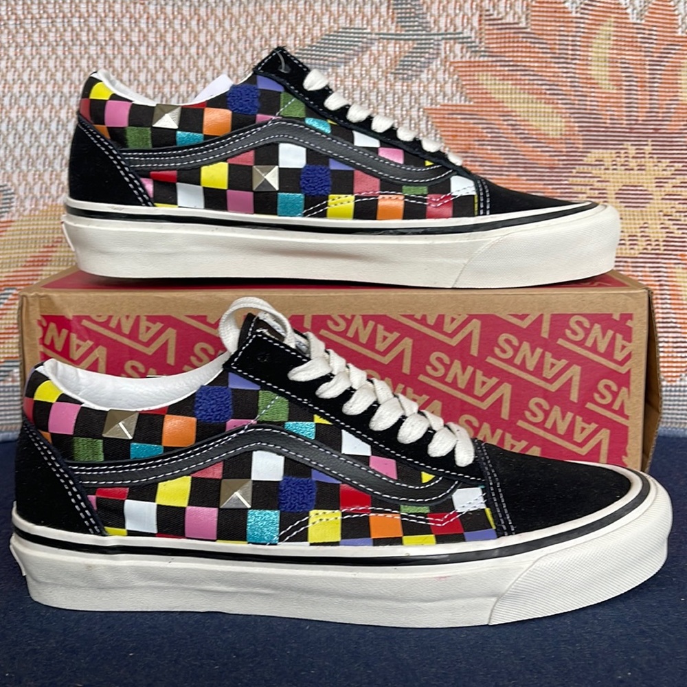 Vans WMNS Old Skool 36 D
(Anaheim Factory) Mix Checkerboard 
VN0A54F3AWC Sneaker